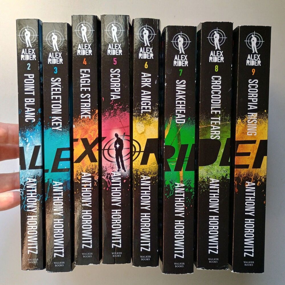 Anthony Horowitz Book Lot Of 8 Alex Rider PB #2-9